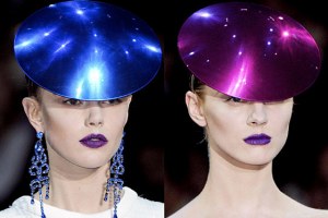 The Details That Topped Off The 2011 Armani Privé Couture Spring Fashion Show