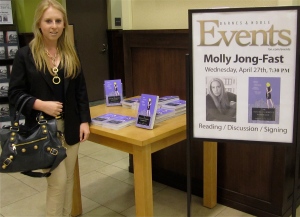 Sydney Goes To Molly Jong-Fast’s -The Social Climber’s Handbook- Book Signing