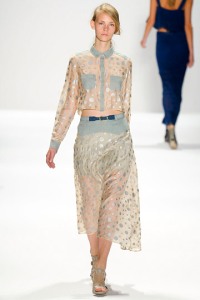 Straight From The Runway (VIDEO): Sydney Attends Charlotte Ronson SS12