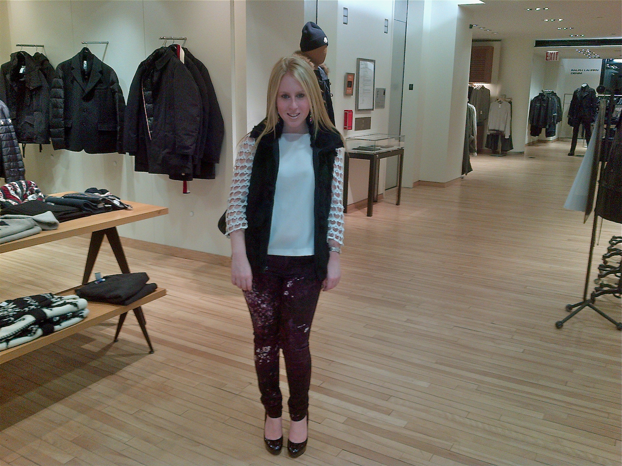 Sydney In Rag & Bone At Barneys