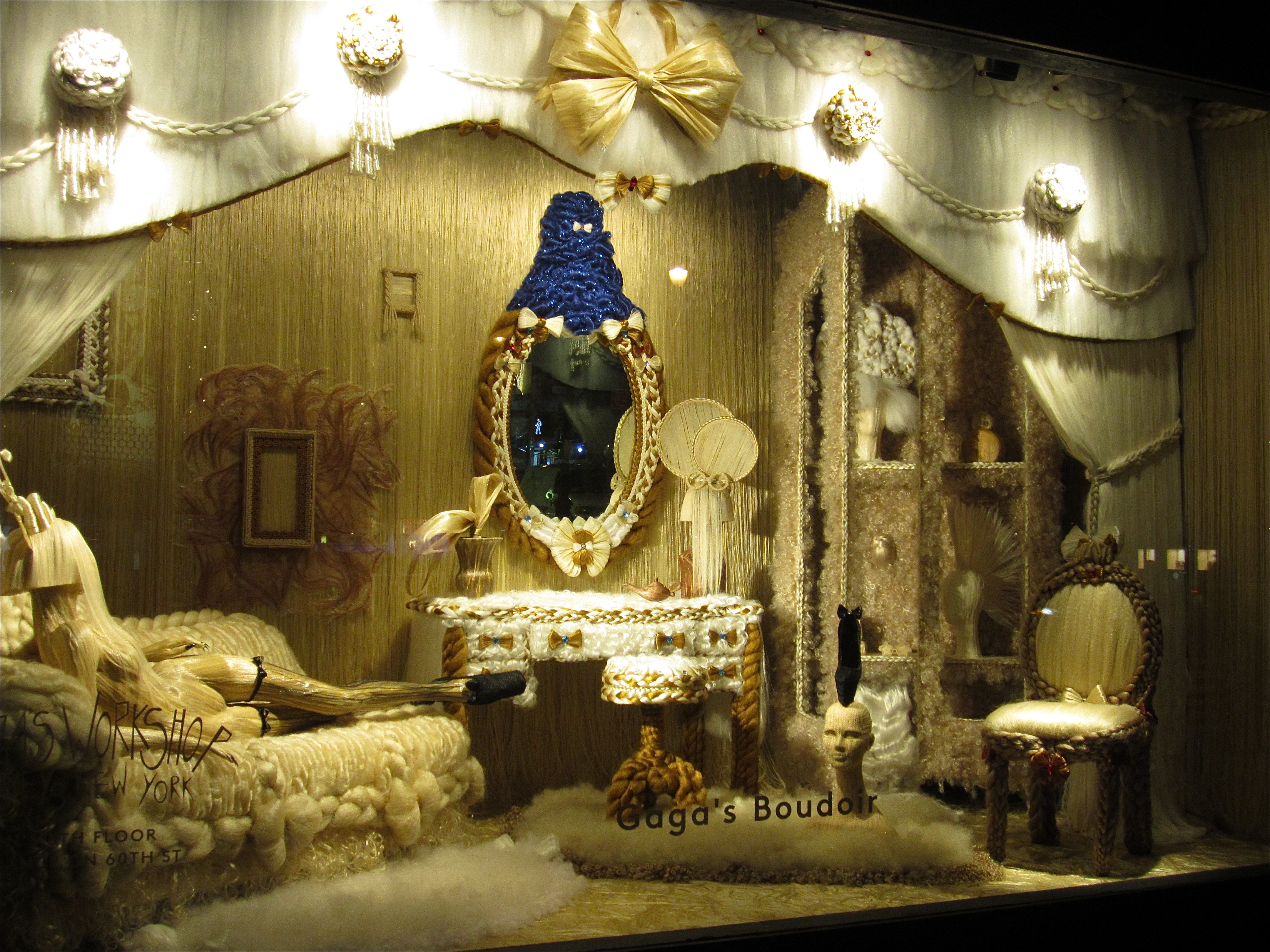 Barneys Gaga Holiday Windows